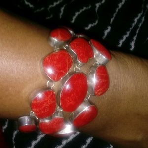 😍Beautiful💖56 g Coral Rare Bracelet